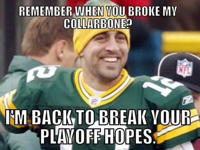 Bears Taunt RODGERS