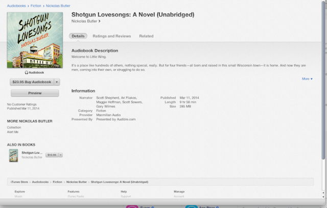 Shotgun Audiobook (iTunes)